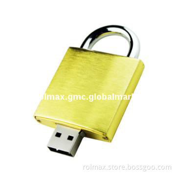 Lock shape usb flash drive